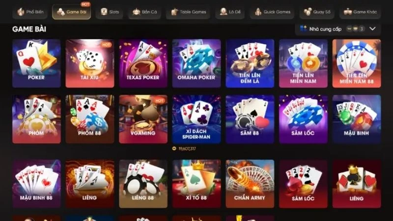 Soc88 sở hữu kho game Poker sôi động